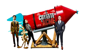 Coyote Vs ACME Standee Poster