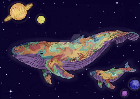 Space whales (2)  Digital version