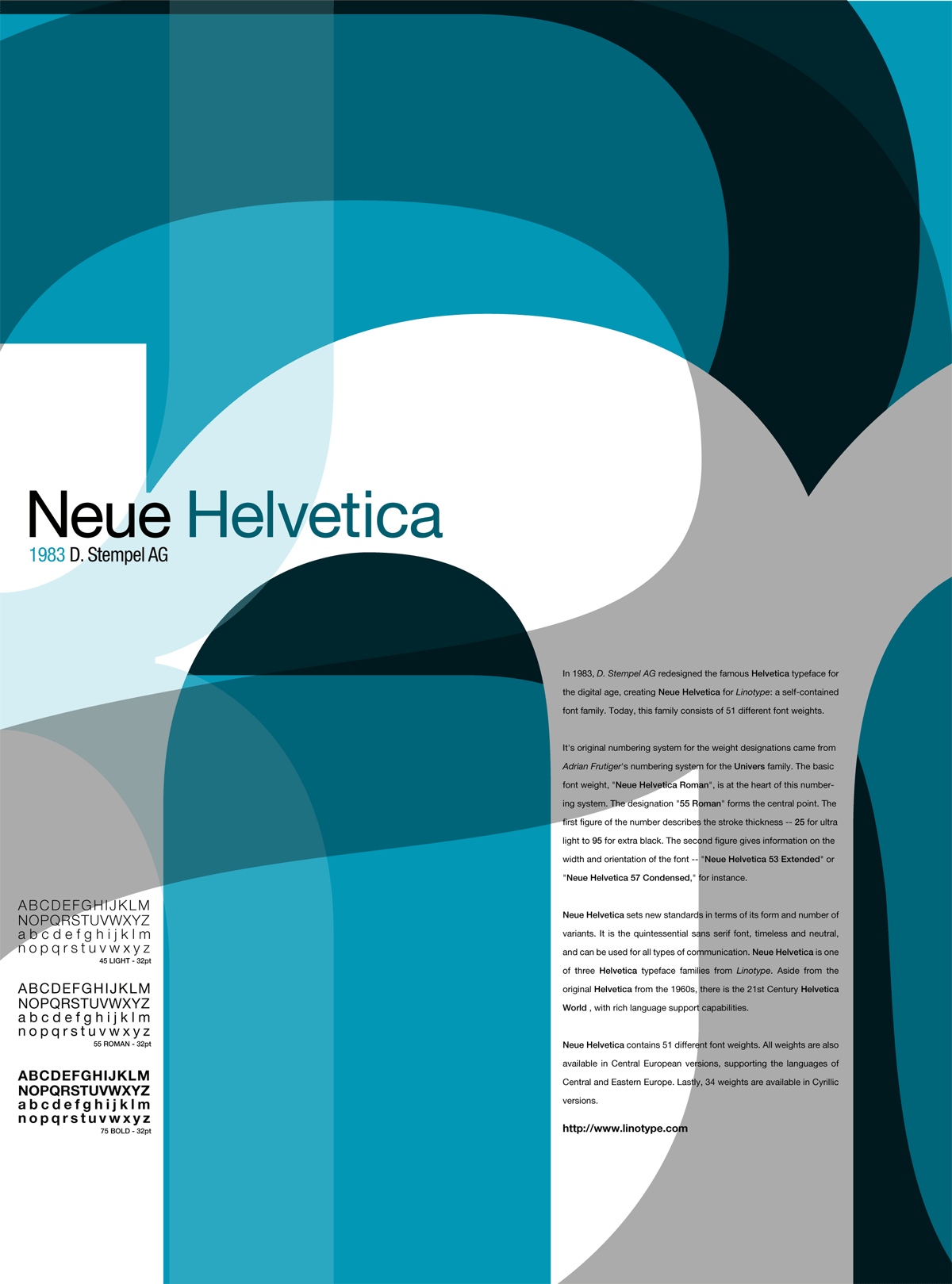 Type Study - Neue Helvetica