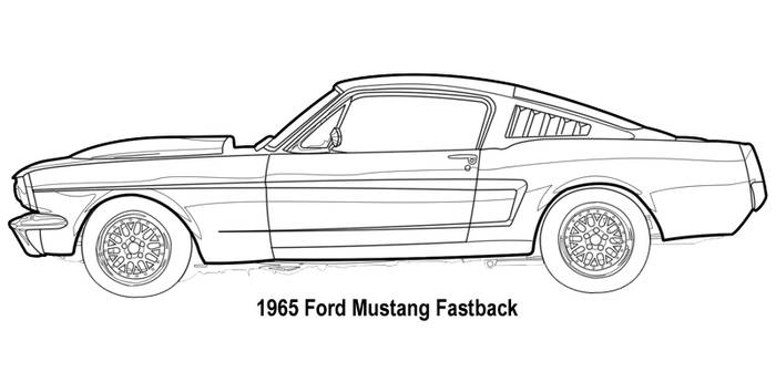 1965 Ford Mustang Fastback