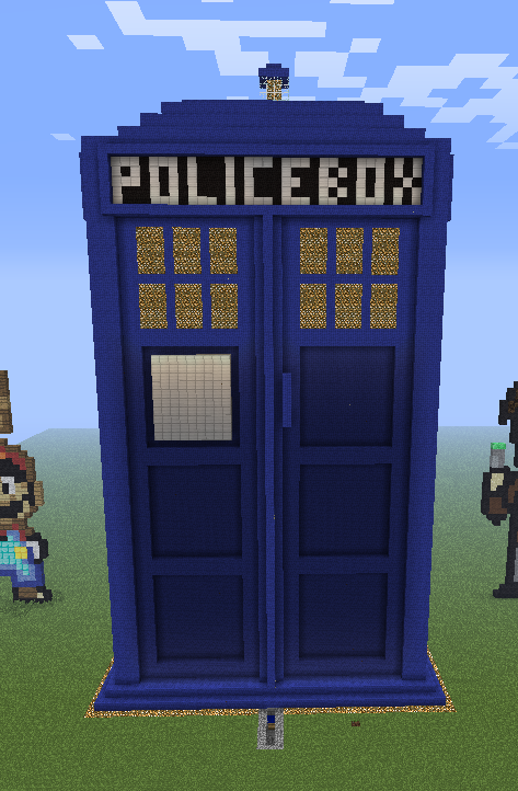 Tardis Minecraft by Aitorjack on DeviantArt