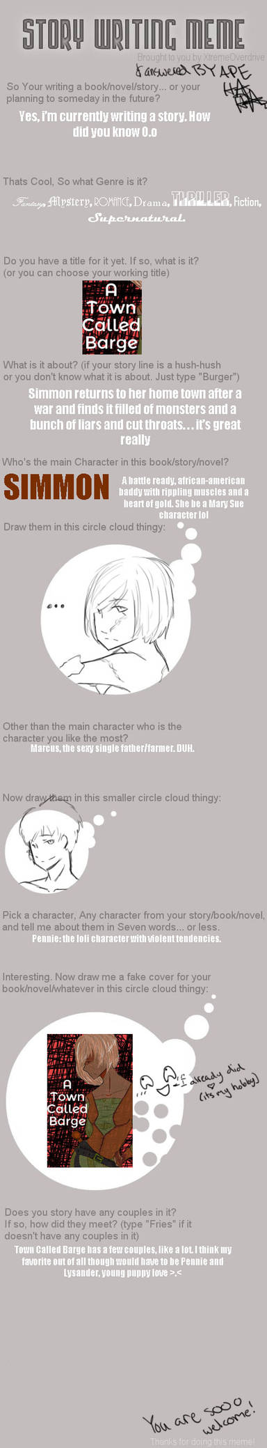 Story Plot Meme Roots The Story Writing Meme by twilightearth on DeviantArt