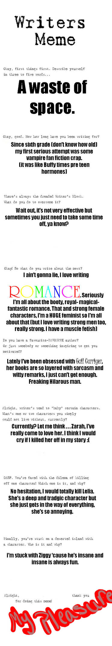 Writer Meme by twilightearth on DeviantArt