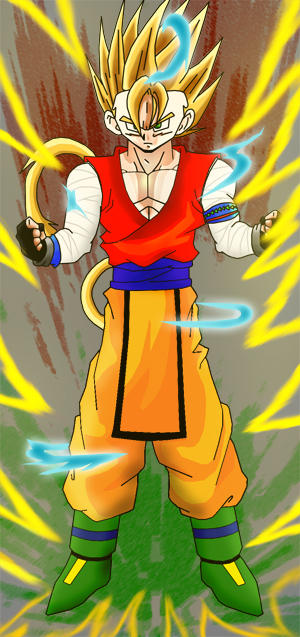 Dragonball AF SSJ 2 Rage by RageVX on DeviantArt