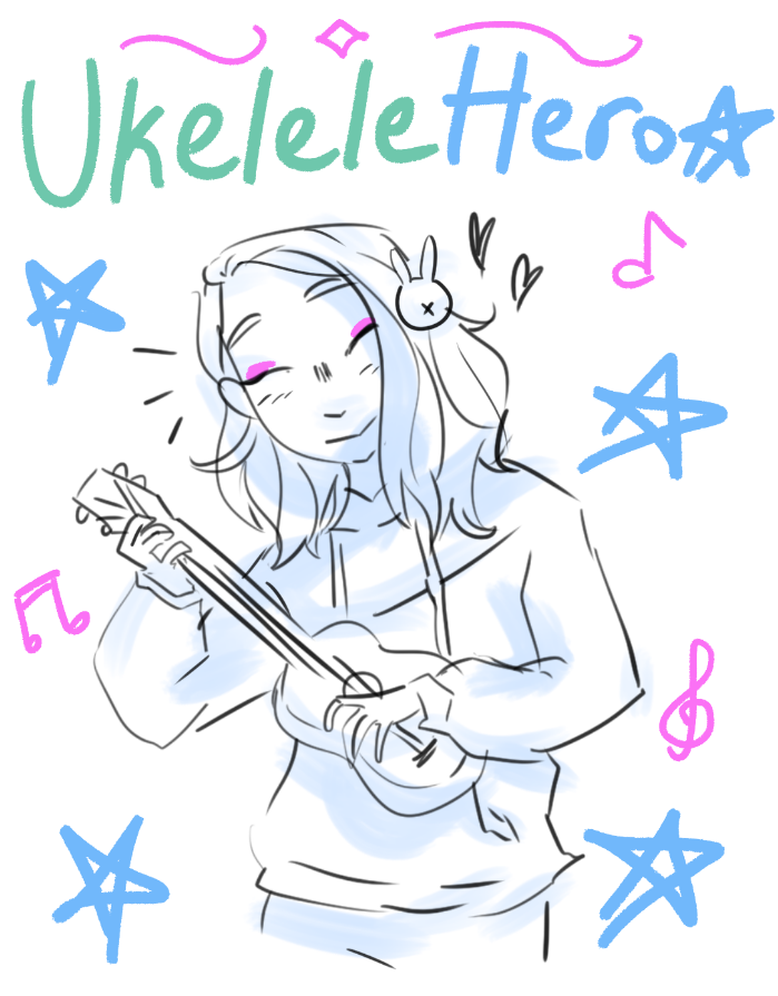 Ukelele Hero Summit Fanart