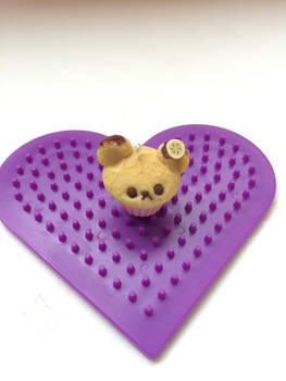 Polymer Clay Bear Cupcake