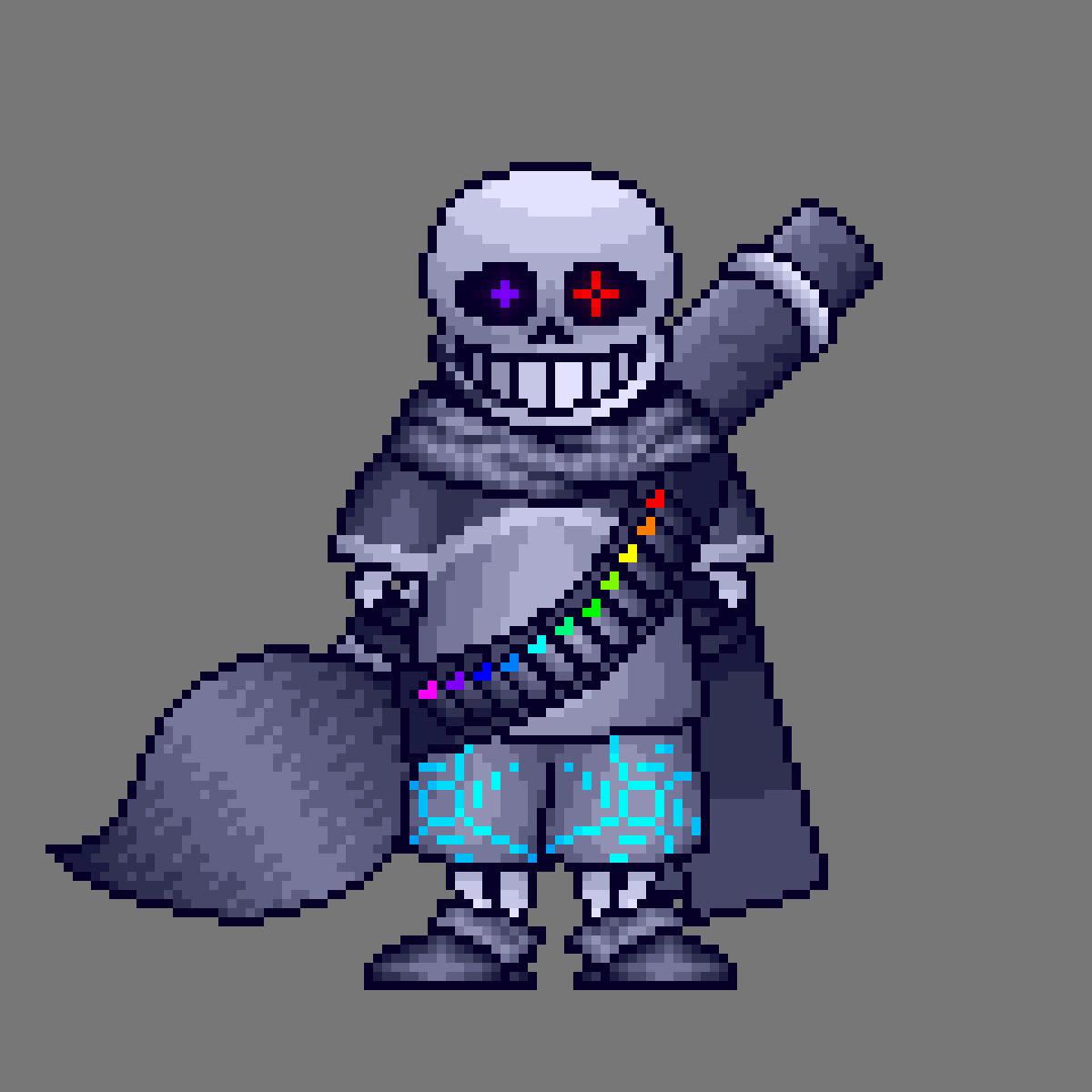 Pixilart - My ink sans sprite by Lekitu