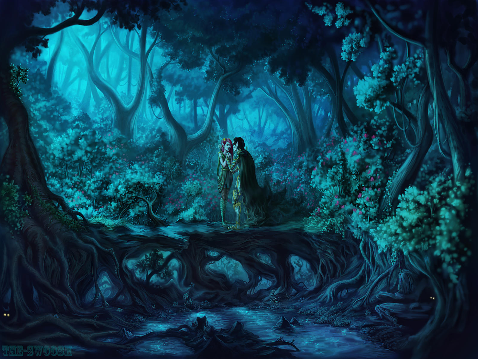Fantasy Forest by The-Swoosh on DeviantArt