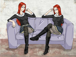 Twin's sofa