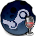 Steam Wine Buuf-Style Icon