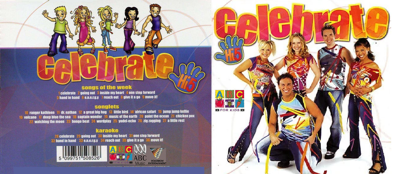 Hi-5 Celebrate CD ABC Version by ABC90sFan on DeviantArt