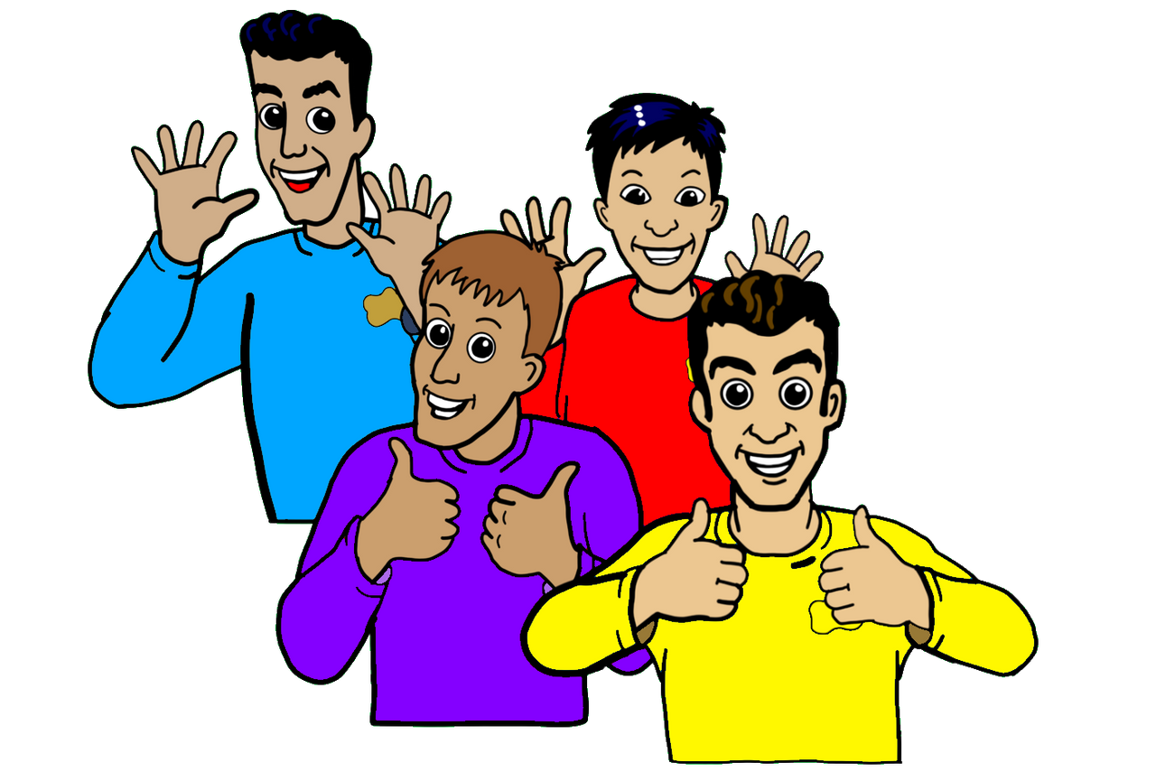 The Cartoon Wiggles In Wrong Shirts by ABC90sFan on DeviantArt