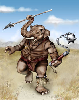 Elephantine Warrior