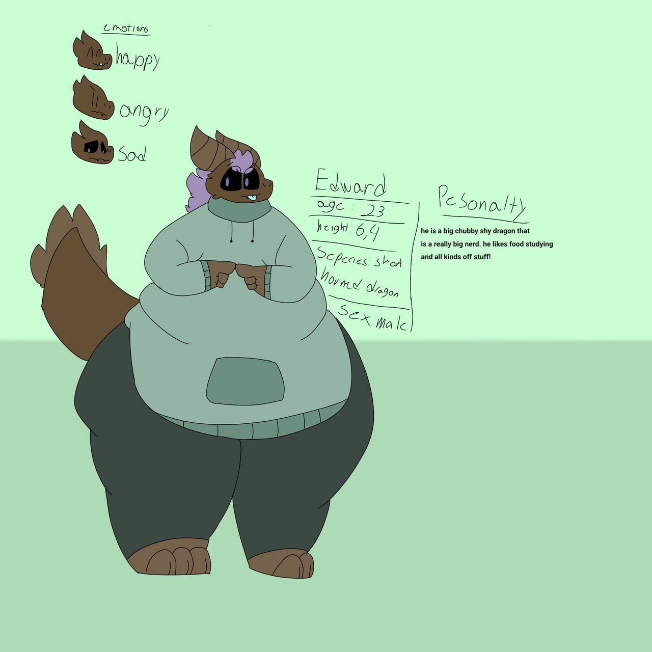 New chubby oc! by thememlorddraws2847 on DeviantArt