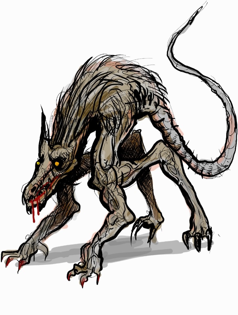 Mutant Humanoid Rats Mutant rat by Runofors on DeviantArt