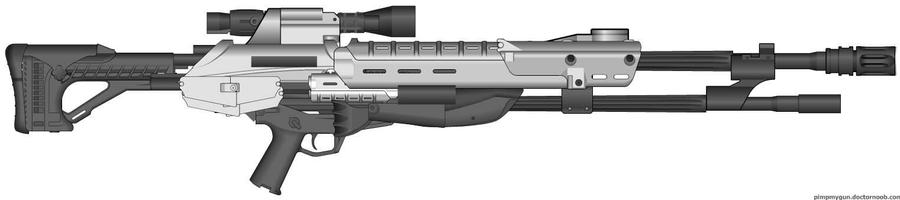 Mass Effect Nerf Sniper Rifle by AreWeTheBaddies on DeviantArt