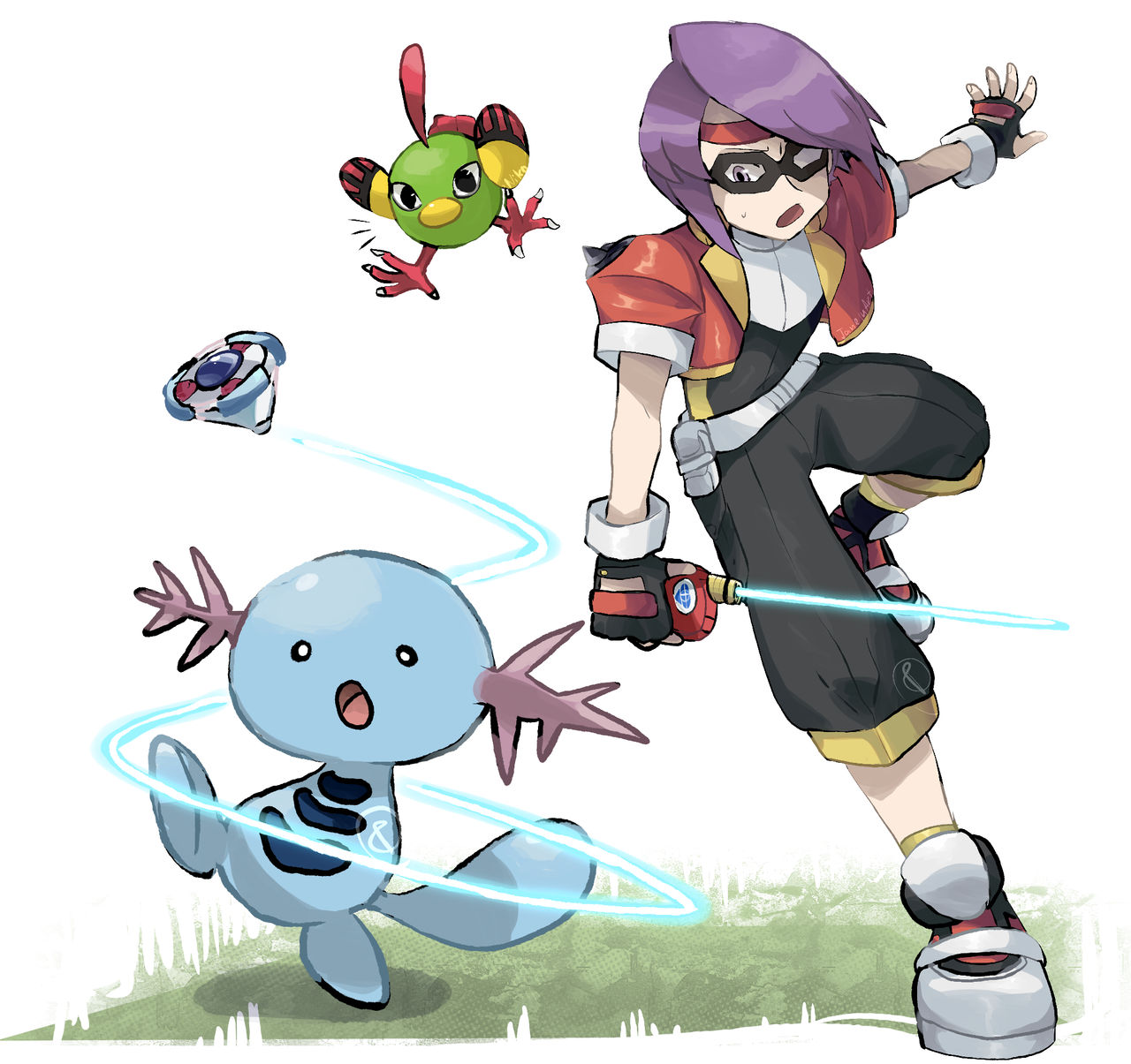 Pokemon Ranger! Will/Itsuki by RagouRagouniko on DeviantArt