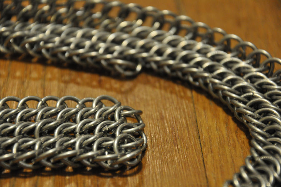 David Roper Chainmail Chainmail belt WIP by LTgoatRoper on DeviantArt
