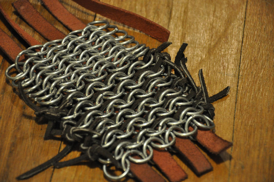 David Roper Chainmail Leather Reinforced Chainmail 2 Underside by LTgoatRoper on DeviantArt