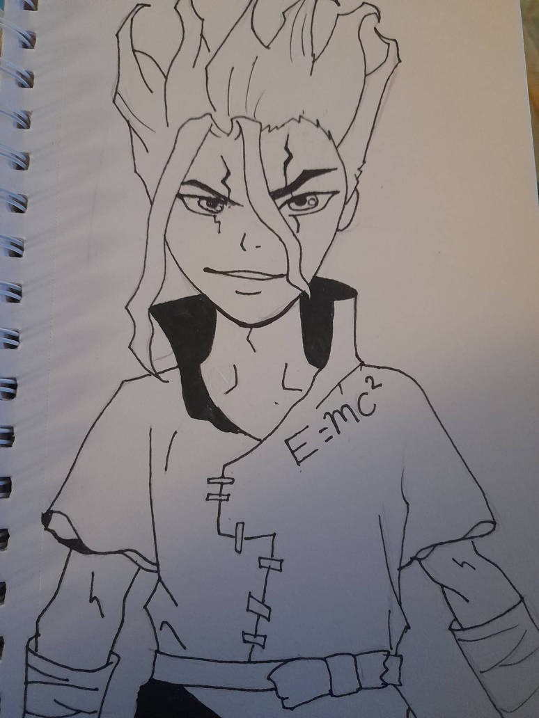 Senku by PhantomHyde7 on DeviantArt