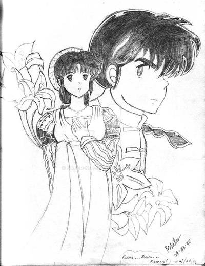 Akane Drawing Ranma Ranma-Akane by saber-kite on DeviantArt