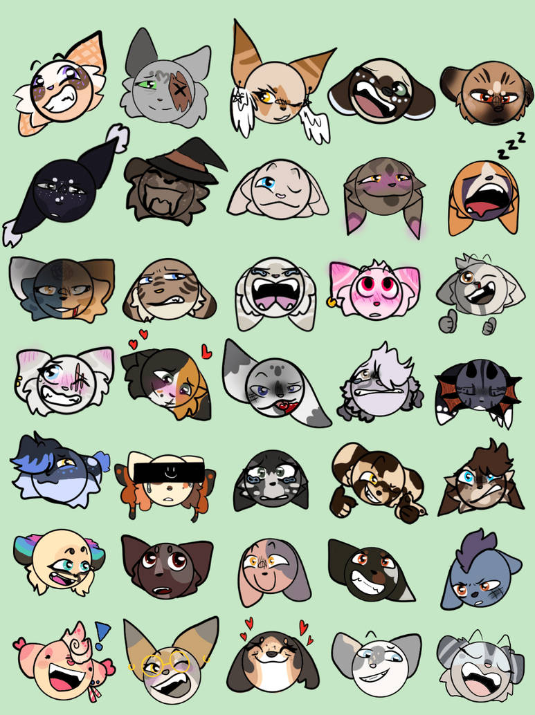 emoji chart test by SaturnDrawz on DeviantArt