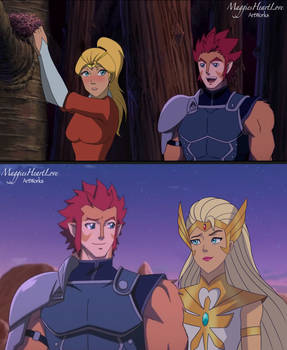 Lion-O finds his Princess (of Power!)