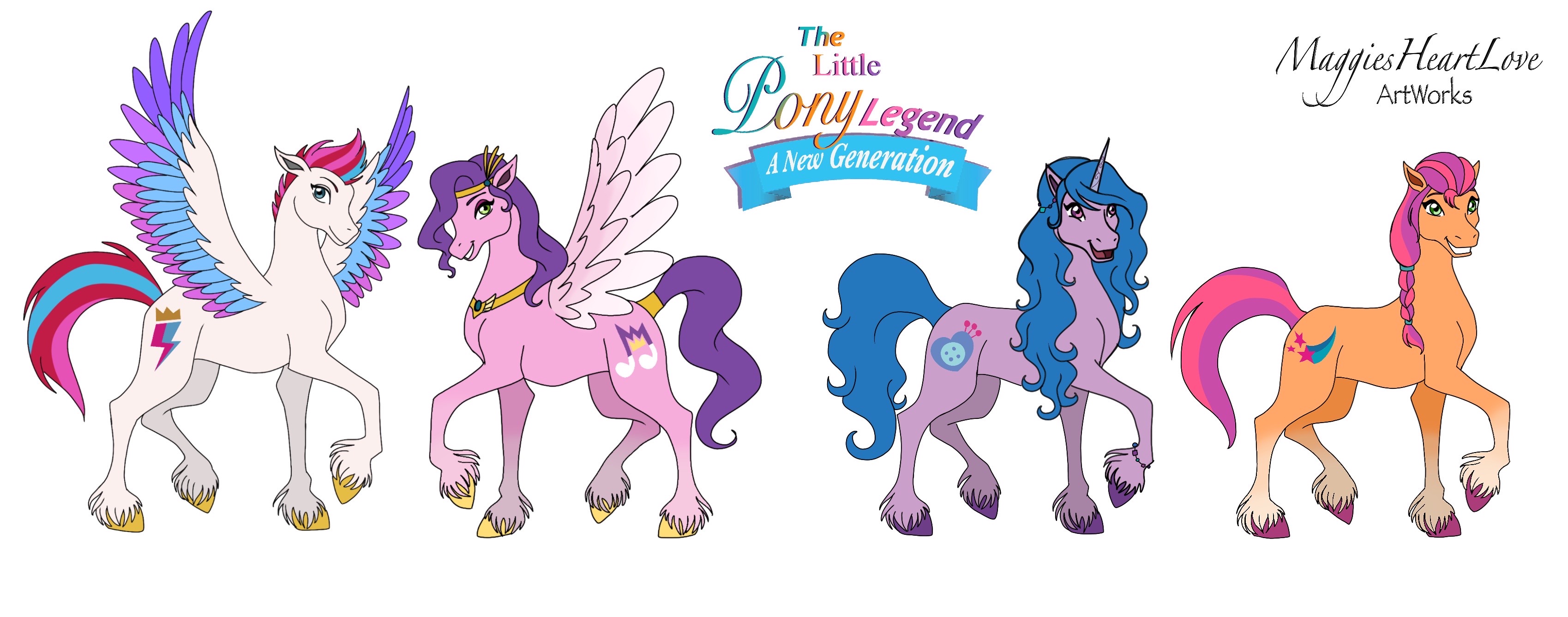 OFFICIAL CAST  My Little Pony: A New Generation [HD] 