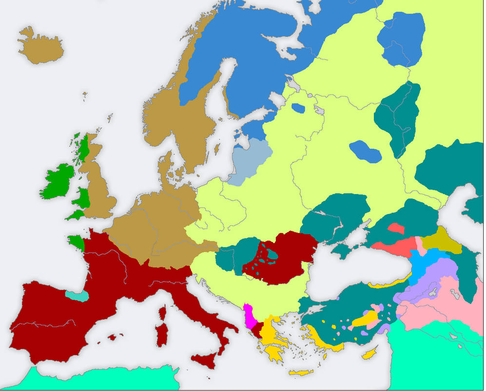 Language map of Europe - 2015 by Artaxes2 on DeviantArt