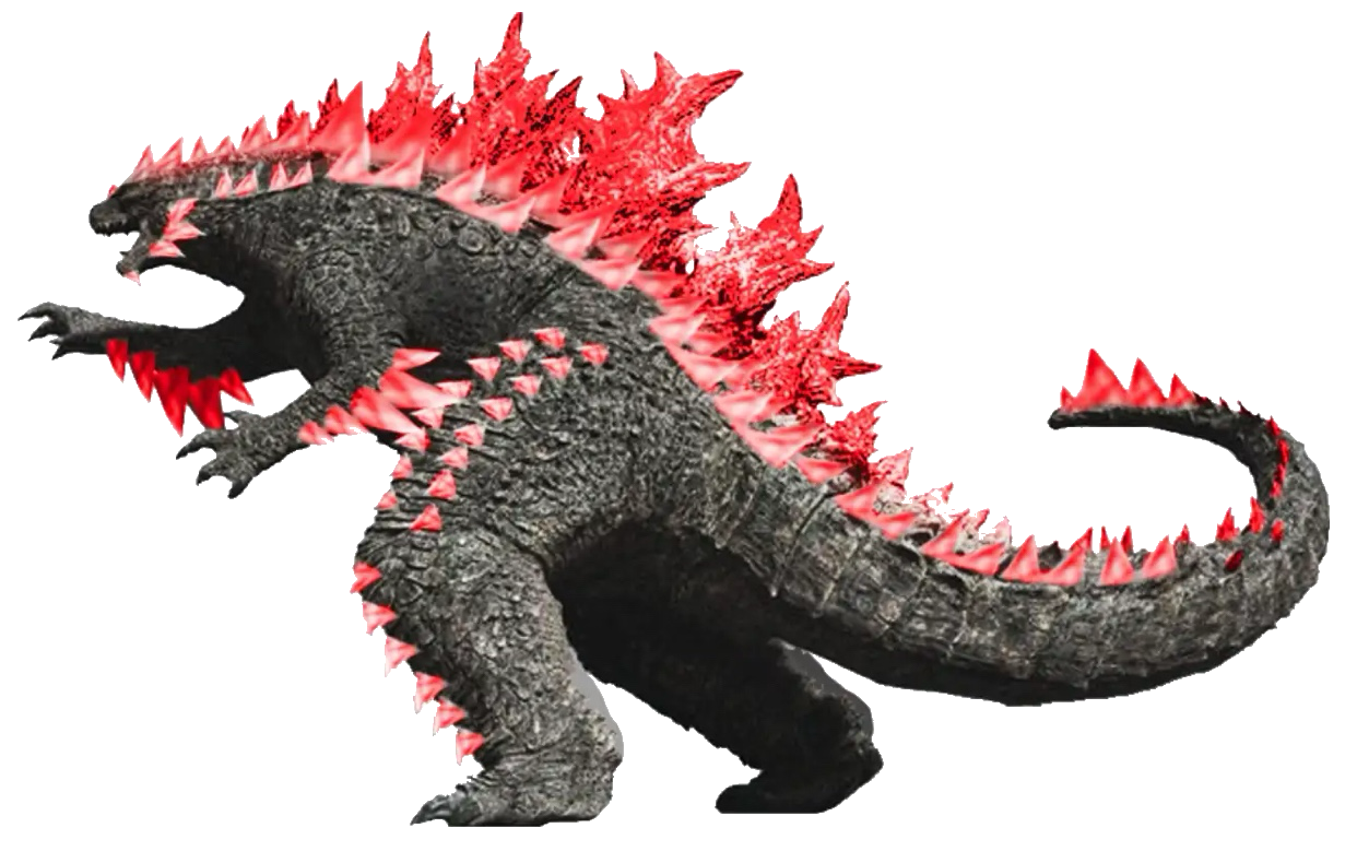 Evolved Godzilla Custom Transparent 2 by Raptor0999 on DeviantArt