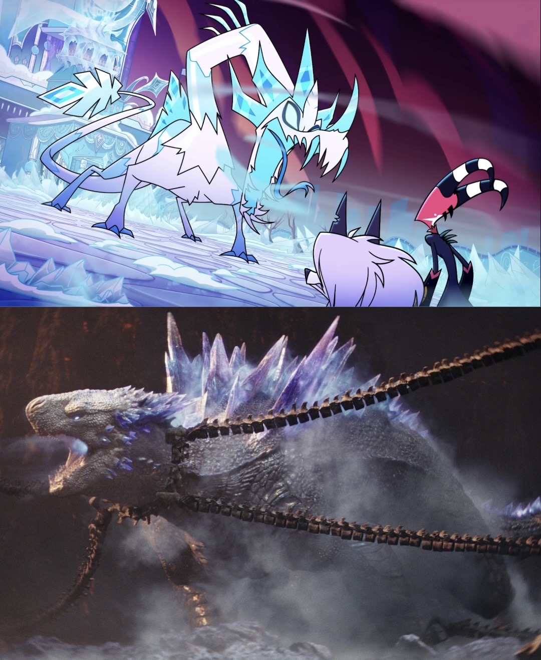 Shimo vs Andrealphus Ice Dragon by Raptor0999 on DeviantArt