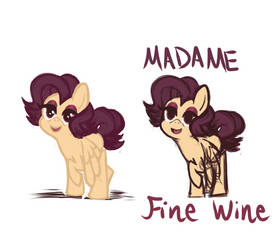 Wine-ing doesn't suit you, dearie!