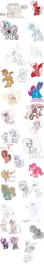 MLP doodle dump