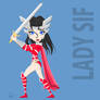 Lady Sif by cidruy
