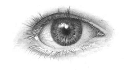 Drawing the human eye tutorial