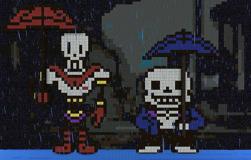 Papyrus Raining Undertale Papyrus Sans: raining Day by Redstone-Soul on DeviantArt