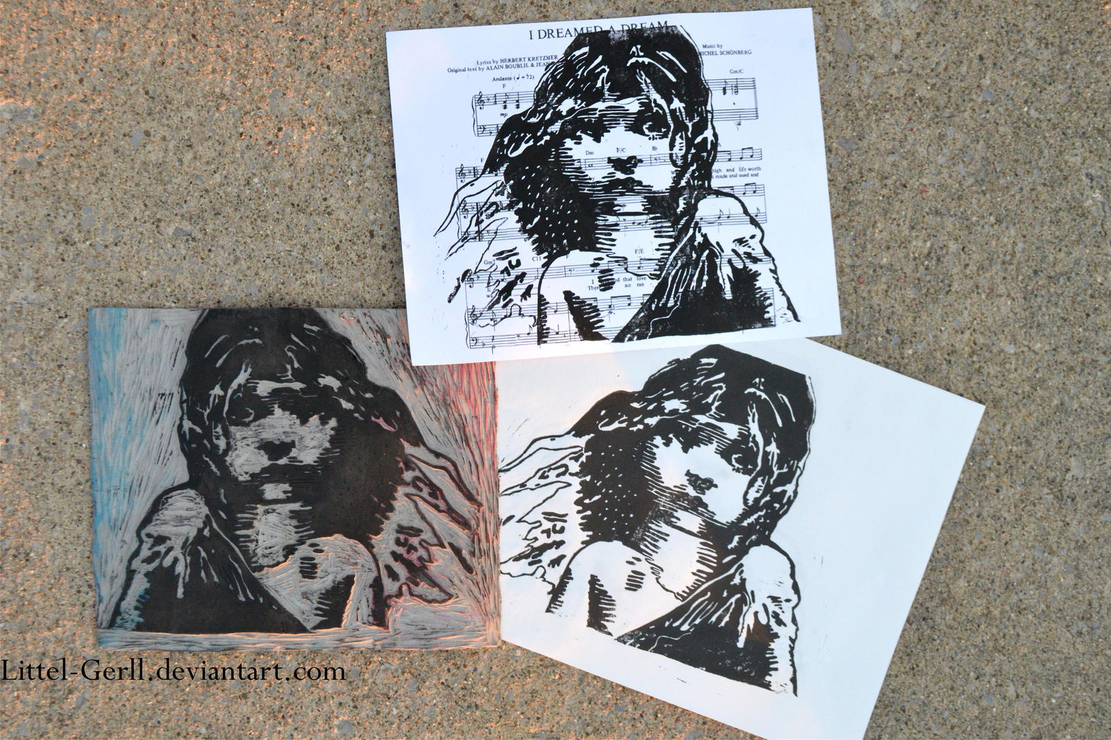 Les Miserables Linoleum