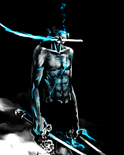 Roronoa Zoro Blue mode