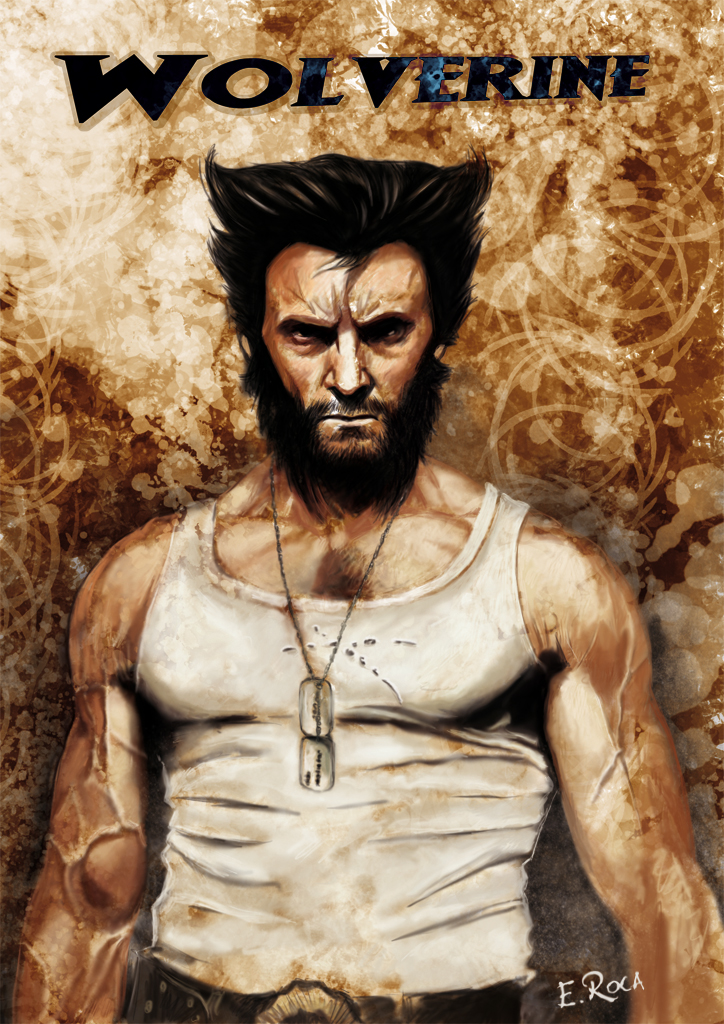 Ilustracion de Wolverine