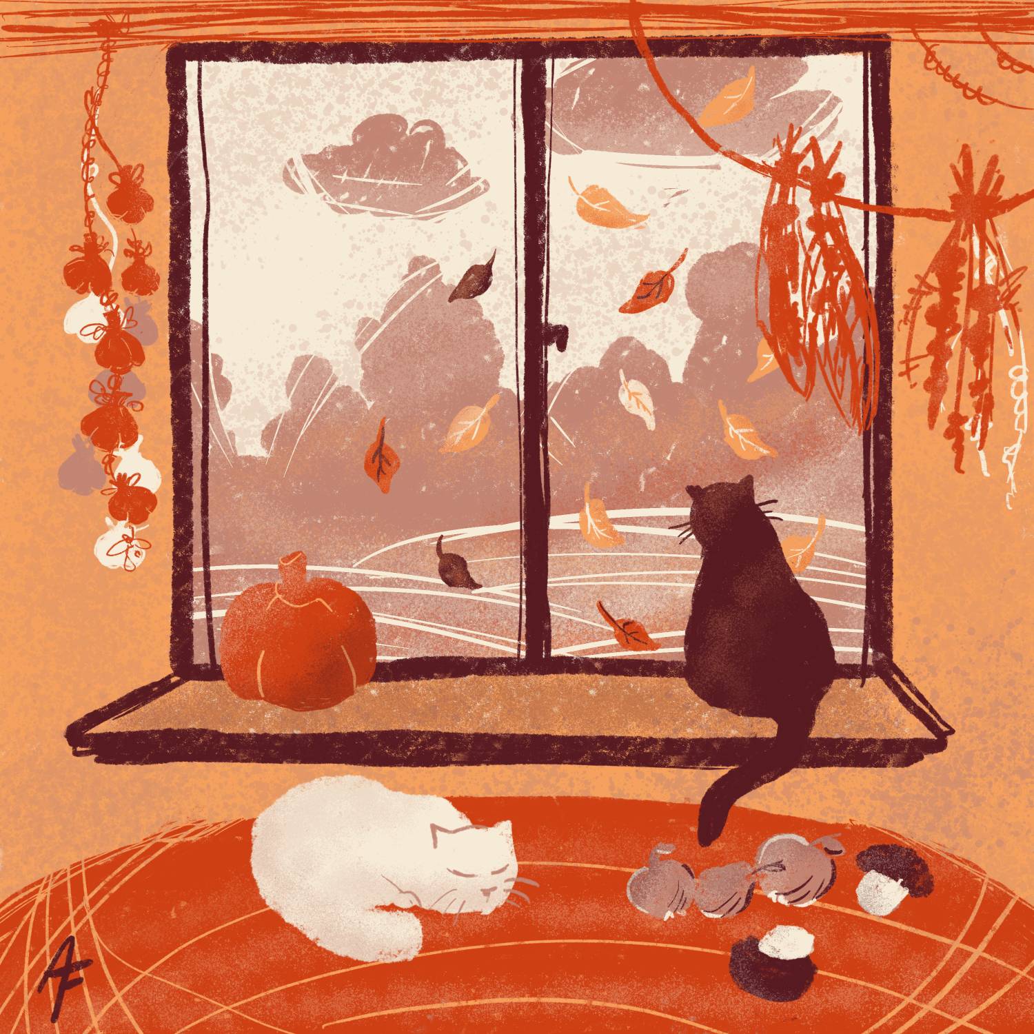 Cozy autumn day by alexFihl on DeviantArt