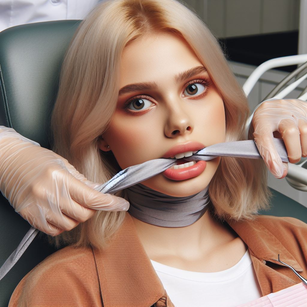 Cleave gagged girl by AiBondageGags on DeviantArt