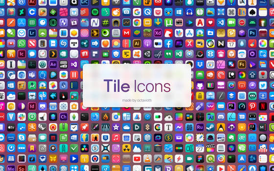 Tile Icons - A macOS Iconpack
