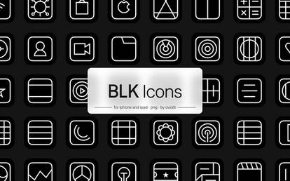 BLK Icons - Iconpack for iOS