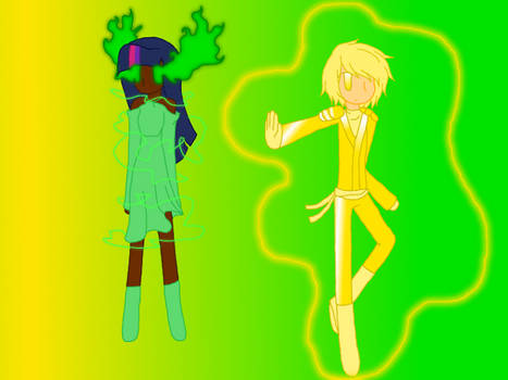 Ninjago/Friendship is Magic Lloyd and Twilight