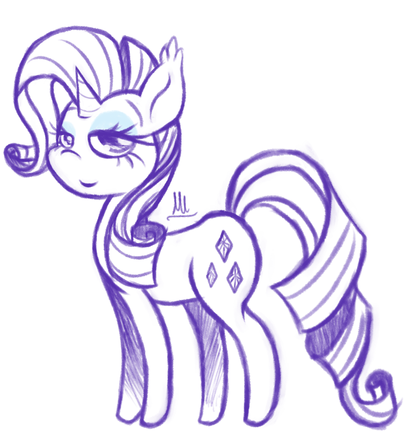 My little pony- Rarity