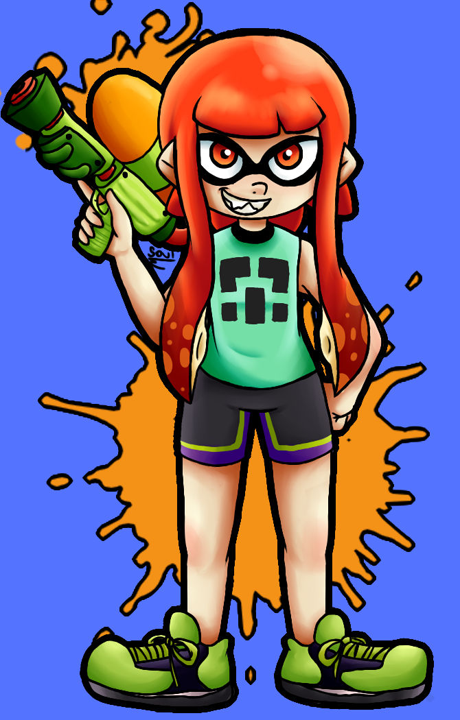 Splatoon Sani Splatoon by sonica-michi on DeviantArt