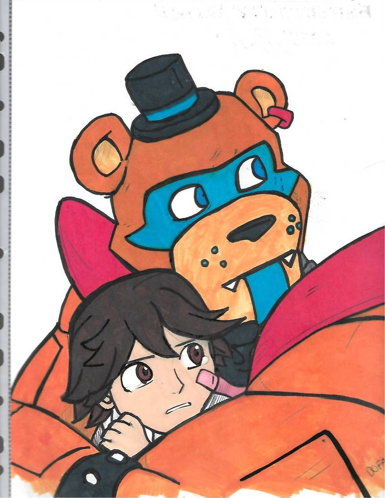 Gregory and Freddy (fnaf SB)  Anime fnaf, Fnaf drawings, Fnaf