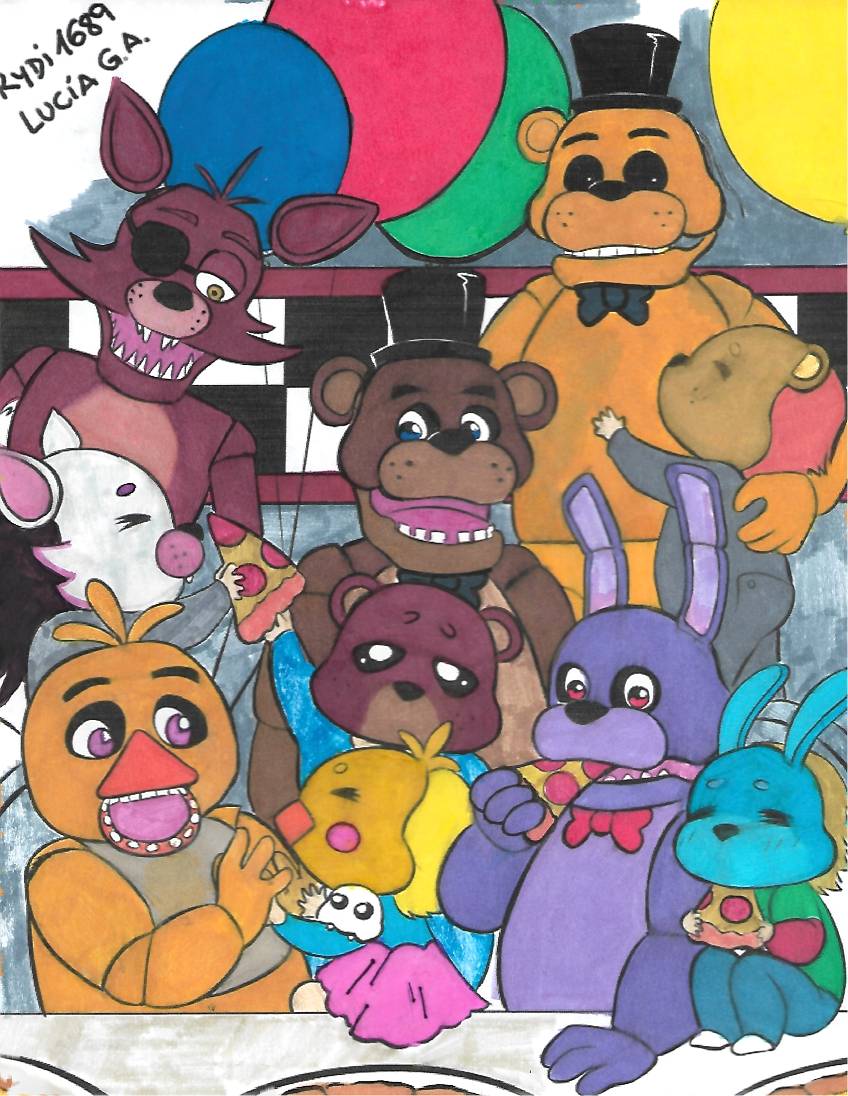 FNaF Anime by soukuroku on DeviantArt