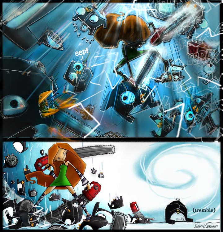 Robot Penguin Death Battle