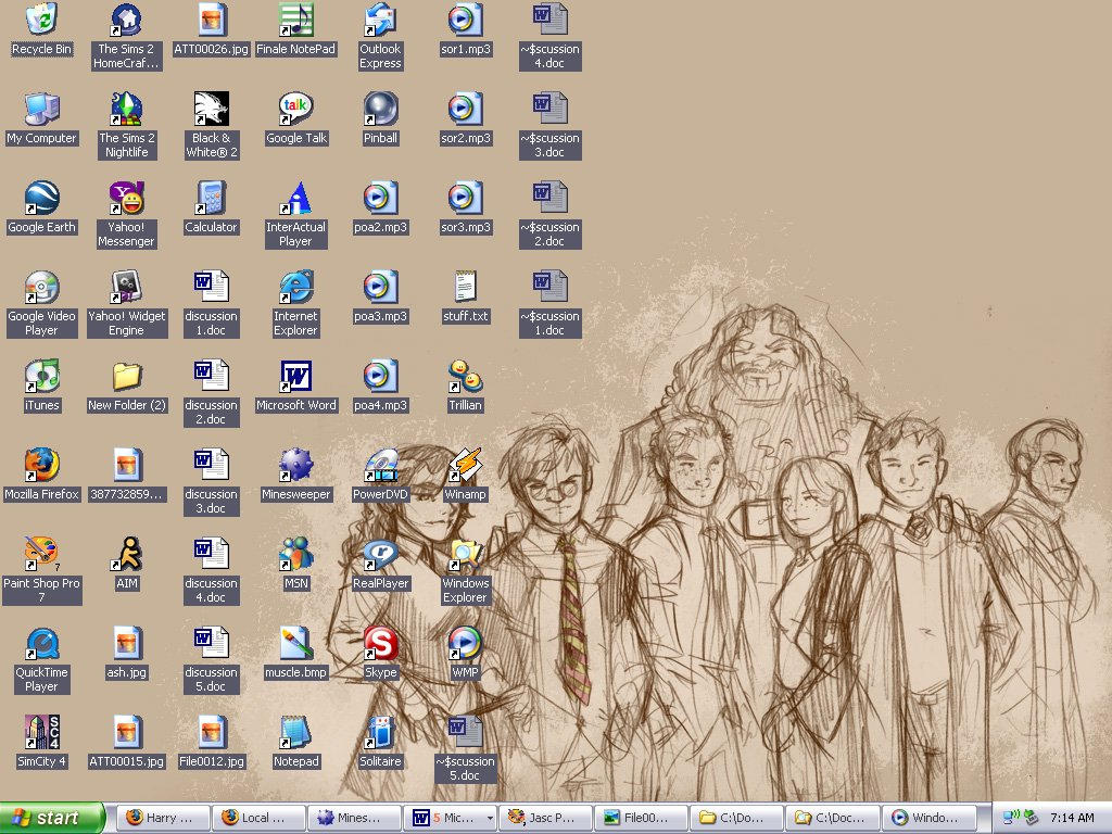 HP Drawing Desktop by simdave2000 on DeviantArt